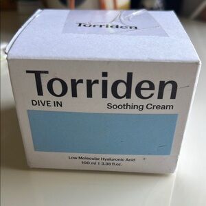 Torriden Soothing Cream NEW In Box